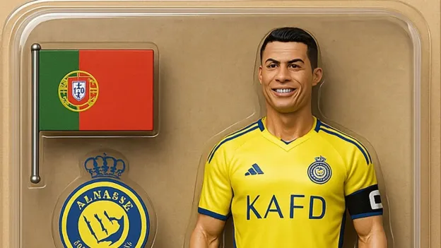 ChatGPT Action Figure Trend: Messi, Ronaldo, and More as Soccer Icons