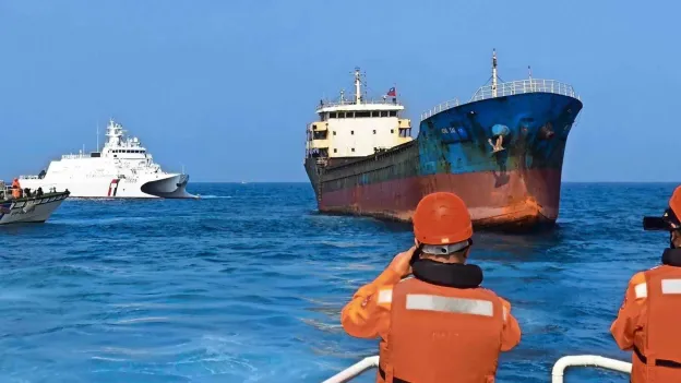 Chinese Ship Suspected of Cutting Internet Cable near Taiwan