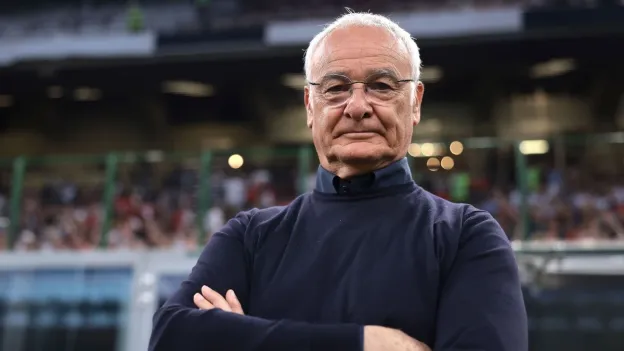 Claudio Ranieri Declines Italy Coaching Role, Commits to Roma Position