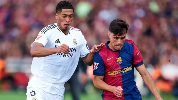 Clásico Showdown: Real Madrid's Bellingham vs. Barcelona's Pedri