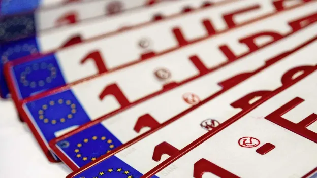 Controversy in Belgium Over Car with '7 OKTOBR' License Plate
