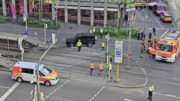 Driver Released After Running Over Pedestrians in Stuttgart Incident