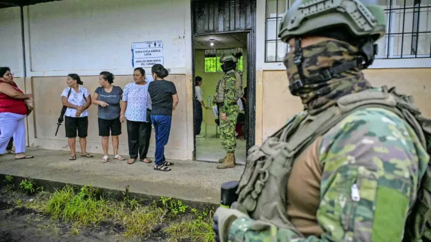 Ecuador's Presidential Elections Shadowed by Drug Violence: Tough Crackdown on Criminals