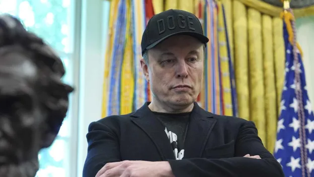Elon Musk's Black Eye at White House Farewell Sparks Speculation