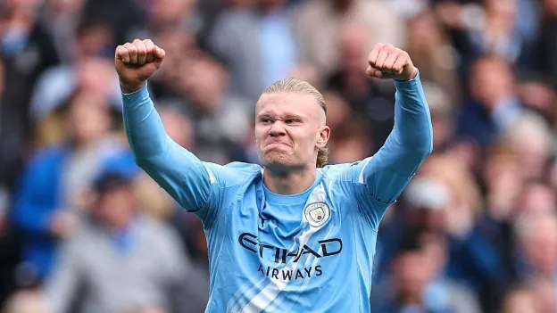 Erling Haaland Shines in Man City's Victory Demonstrating Elite Striker Skills