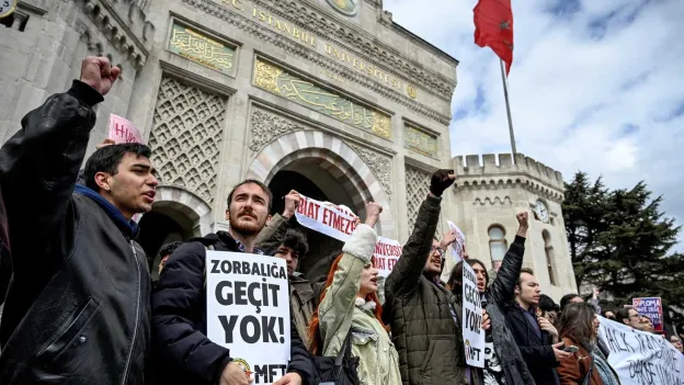 EU Concerned about Democracy in Turkey after Arrest of Imamoglu