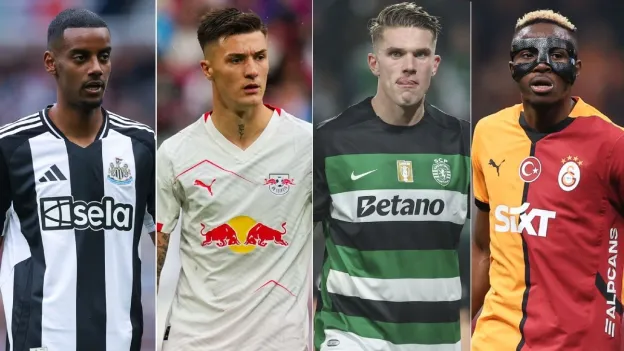 Europe's Top Striker Transfer Options: Sesko, Gyökeres, Isak, Osimhen, Ekitike