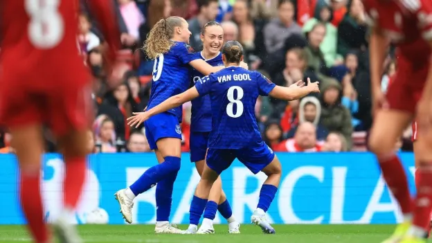 Everton Defeats Liverpool 4-1 at Anfield in WSL Merseyside Derby