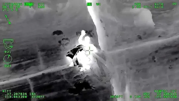 Father and Son Survive Harsh Conditions in Cold Mountains Thanks to Found Backpack