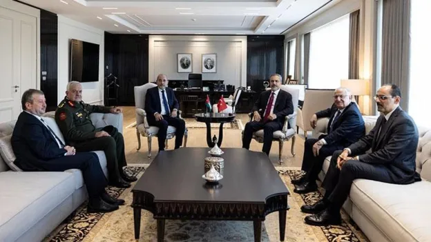 Foreign Minister Hakan Fidan Met with His Jordanian Counterpart