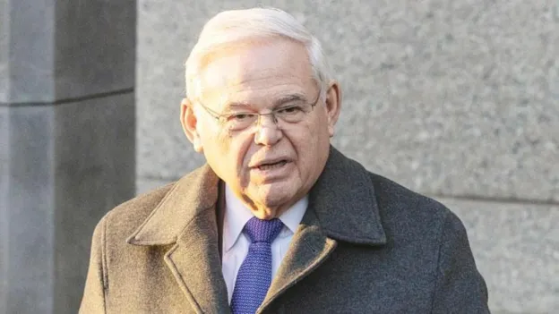 Former Senator Bob Menendez Breaks Down in Court