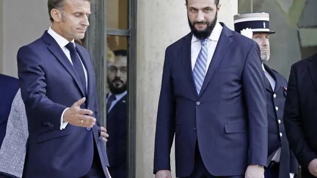 Former Syrian Terror Leader Ahmed al-Sharaa Visits French President Macron