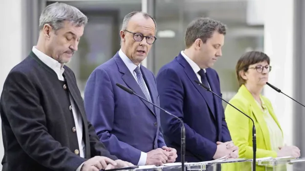 German CDU/CSU and SPD Agree on Coalition Formation