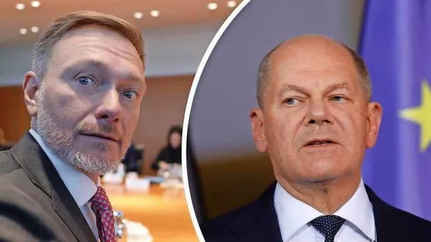 German Chancellor Olaf Scholz Dismisses Liberal Finance Minister Christian Lindner
