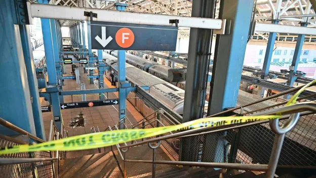 Identity revealed of woman set on fire in New York metro