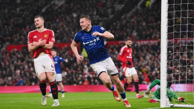 Ipswich's Liam Delap Top Man United Transfer Target