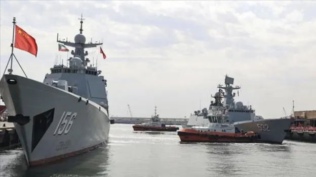 Iran, China, and Russia Joint Naval Exercise in Iran's Waters