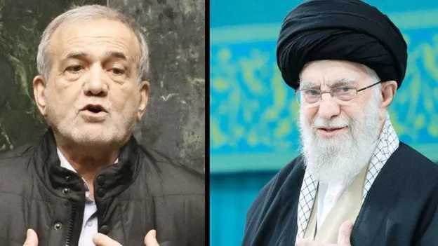 Iran-US Dispute: President Pezeshkian Calls for Dialogue, Ayatollah Khamenei Opposes