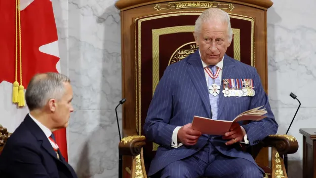 King Charles Delivers Historic Throne Speech in Canada Amidst US-Canada Tensions