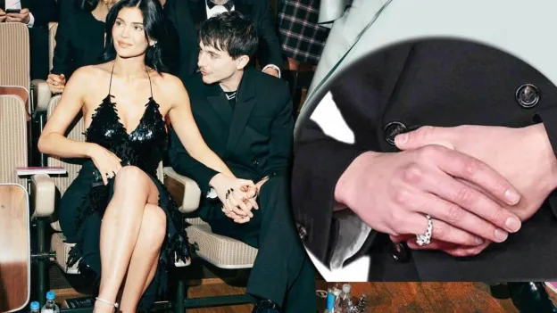 Kylie Jenner and Timothée Chalamet Show Their Love with Matching Rings