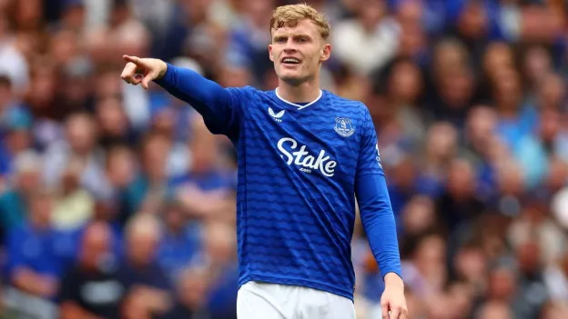 Liverpool and Man United Target Everton's Branthwaite in Transfer Rumors