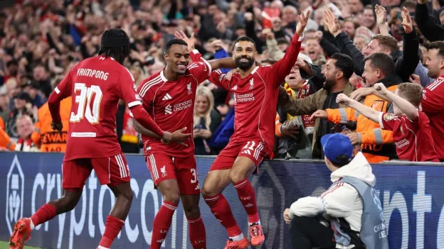 Liverpool's Late Victory in Champions League Led by Salah, Van Dijk