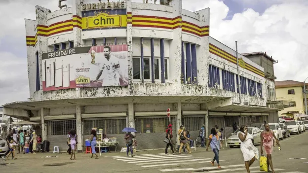 Major Fire in Historic Center of Paramaribo