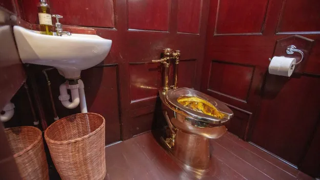 Man Sentenced for Involvement in Theft of World-Famous Golden Toilet