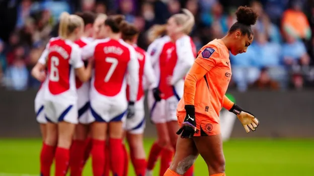 Manchester City vs. Arsenal WSL Thriller Ends in Chaos