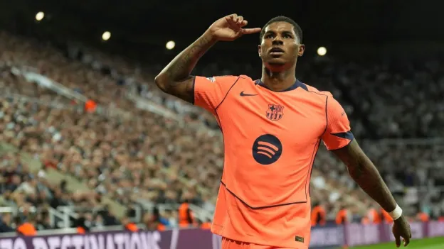 Marcus Rashford Leads Barcelona to Victory Against Newcastle in Champions League