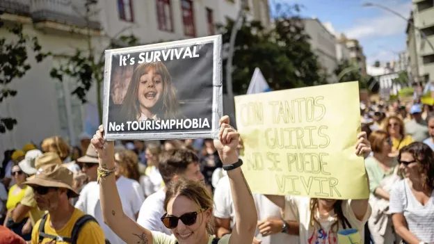 Mass Tourism Protests Cause Concern for Tourists on Canary Islands