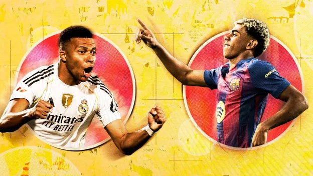 Mbappé vs. Yamal: Clash of Titans in El Clasico Showdown