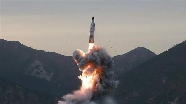 North Korea's Ballistic Missile Launch in Pacific Ocean Raises Tensions - Latest News