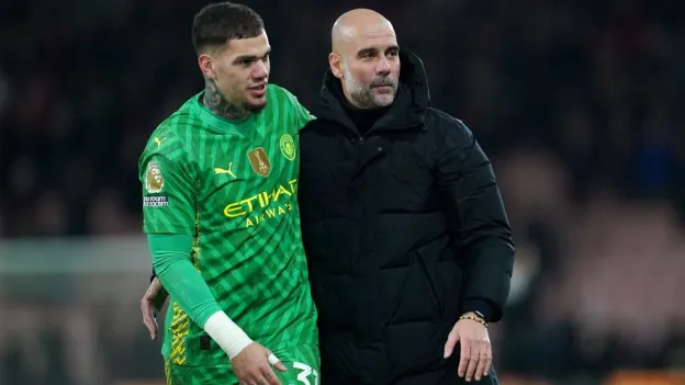 Pep Guardiola Confirms Ederson and Ortega Stay at Man City, Downplays Interest in Joan García