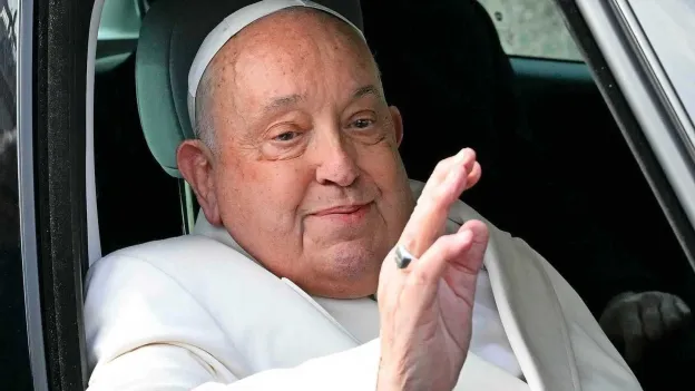 Pope Francis Spends Quiet Night in Hospital Battling Pneumonia