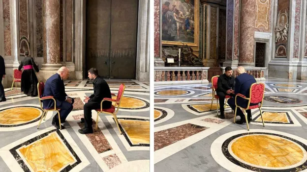 Productive Meeting Between Trump and Zelensky at Pope Francis' Funeral