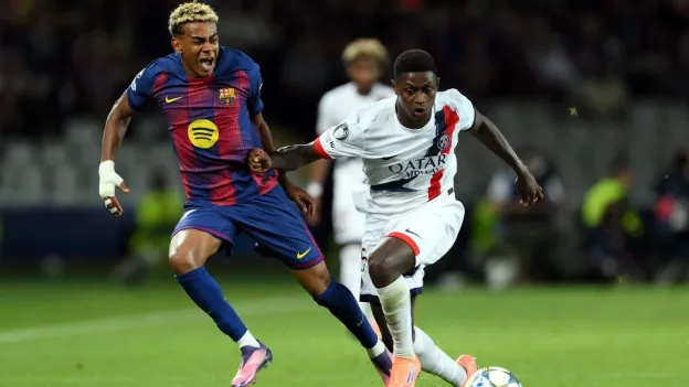 PSG Clinch Victory Over Barcelona in Champions League Clash