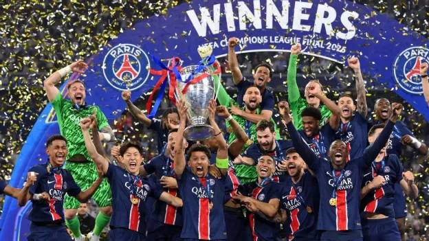 PSG Thrash Inter Milan 5-0 in Historic Champions League Final Victory