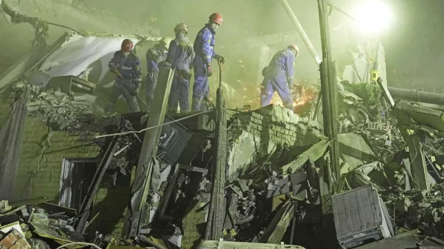 Ravage in Kiev: 9 Dead in Massive Rocket Attack by Russia