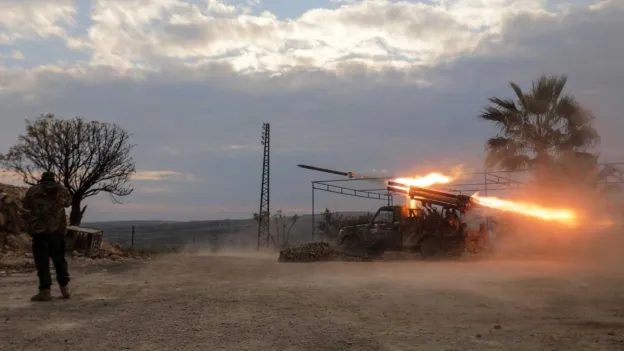 Rebels Take Control of City of Hama in Syria