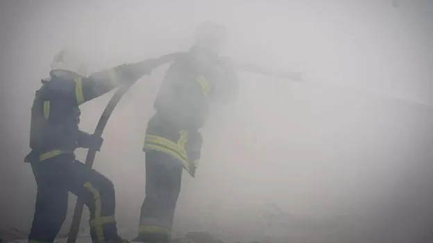 Russia Strikes Kiev: 1 Dead, 3 Injured