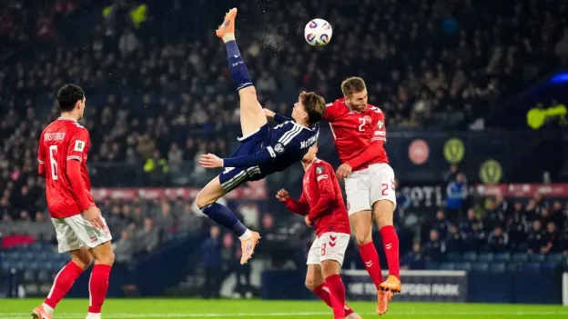 Scott McTominay's Bicycle Kick Thrills Scotland Fans in World Cup Qualifier