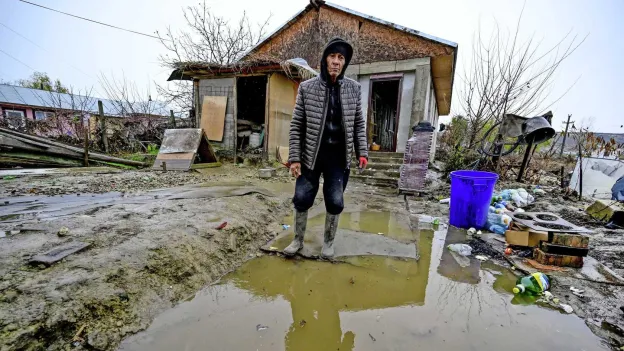 Severe Flooding in Romania Threatens Priceless Salt Mine After Heavy Rains