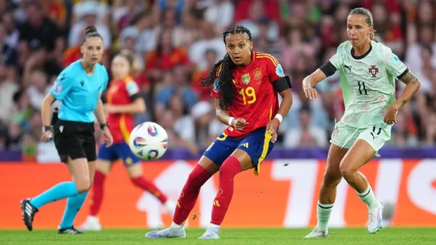 Spain Dominates Portugal in Emotional Euro 2025 Clash; Italy Victorious Against Belgium