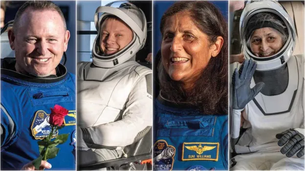 Suni Williams and Butch Wilmore Appearance Change After 9 Months in Space