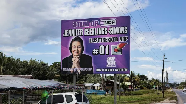 Suriname's NDP Makes Political Move in Elections: Forming Coalition Without VHP