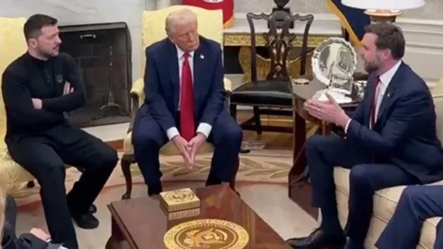 Tension in Oval Office: Trump-Zelensky Meeting Sparks Controversy