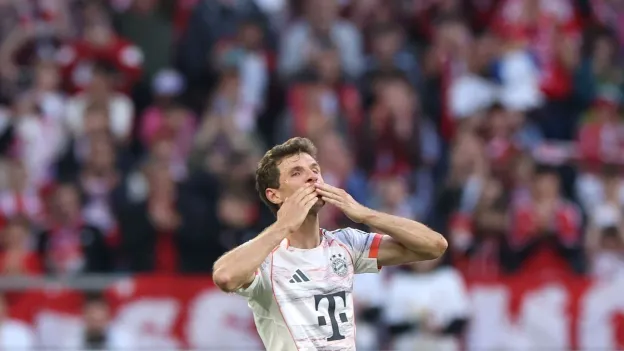 Thomas Müller Bids Farewell to Bayern Munich as Bundesliga's Final Day Drama Unfolds