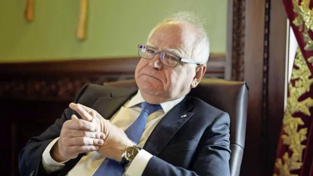 Tim Walz Expresses Concerns Over Trump's Foreign Policy in Amsterdam Visit