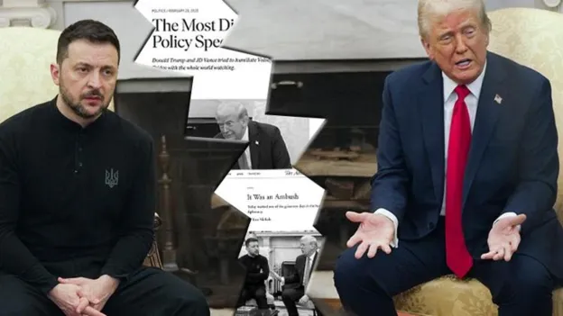 Trump Trapped Zelensky: Harsh Analysis by US Media Outlets